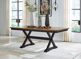 Warmstead Furniture - Ashley Furniture - Wildenauer Dining Room - Bar Height Barstool (Set of 2) / Brown/Black - D634-230X2
